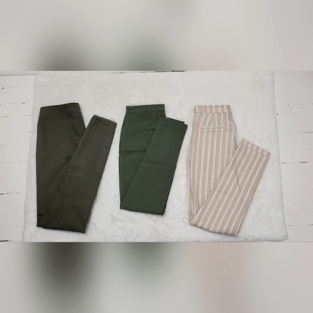 NWOT Forever 21 & H&M side zip pants